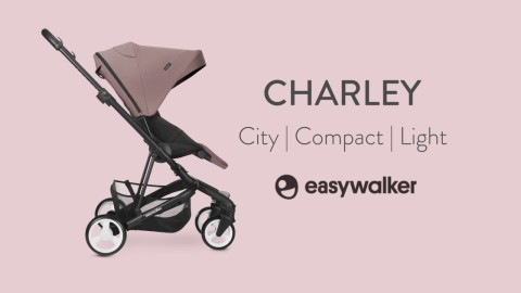 Easywalker Charley Desert Pink дитяча коляска 2в1
