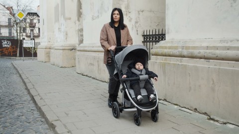 Carrello Vista Air CRL-5511 - wózek spacerowy/ spacerówka na każdy teren • Olive Green