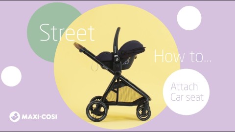 Maxi Cosi Street Plus - wózek wielofunkcyjny 2w1 • Essential Graphite