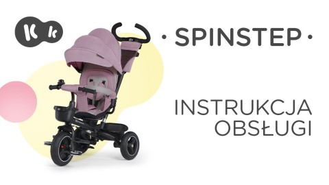 Kinderkraft SpinStep 5в1 Зелений триколісний велосипед