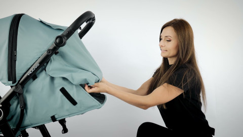 Muuvo Roox - wózek spacerowy / spacerówka na każdy teren • Misty Grey