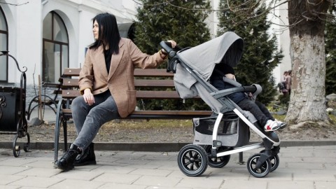 Carrello Vista Air CRL-6506 - wózek wielofunkcyjny 2w1 • Stone beige