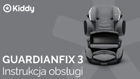 Kiddy Guardianfix 3 - fotelik samochodowy przodem do kierunku jazdy (9mc - 12lat / 80 - 145cm) • Beet Red Melange 