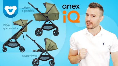 Recenzja wózka Anex iQ