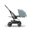 Cybex Eezy S Twist +2 - wózek spacerowy z obracanym siedziskiem / obrotowa spacerówka (koła terenowe) • Stormy Blue