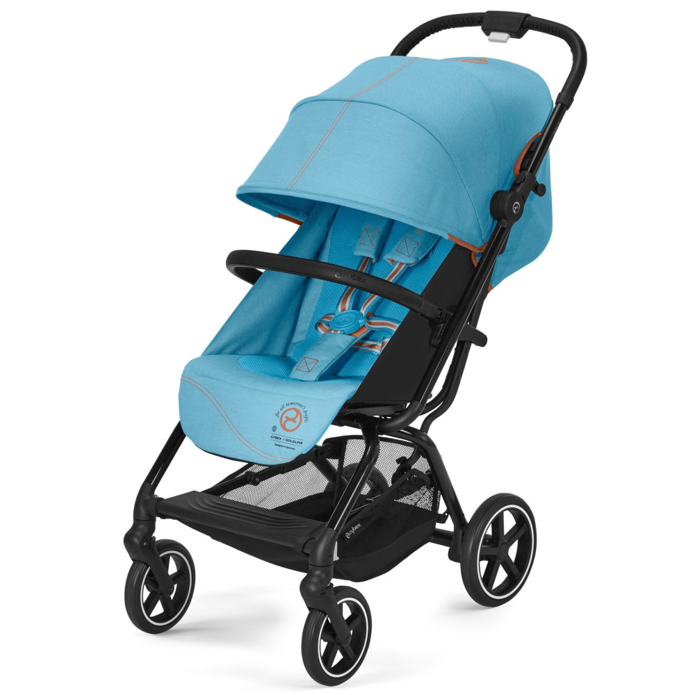 Cybex Eezy S+2 - kompaktowy wózek spacerowy • Beach Blue