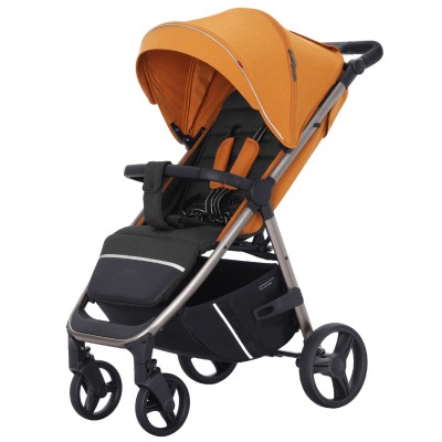 Carrello Bravo CRL-8512/1 - wózek spacerowy / spacerówka na każdy teren • Tiger Orange