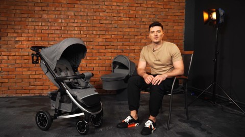 Carrello Vista Air CRL-6506 - wózek wielofunkcyjny 2w1 • Stone beige