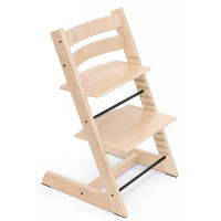 Stokke Tripp Trapp - krzesełko do karmienia drewniane (z drewna bukowego) • Natural