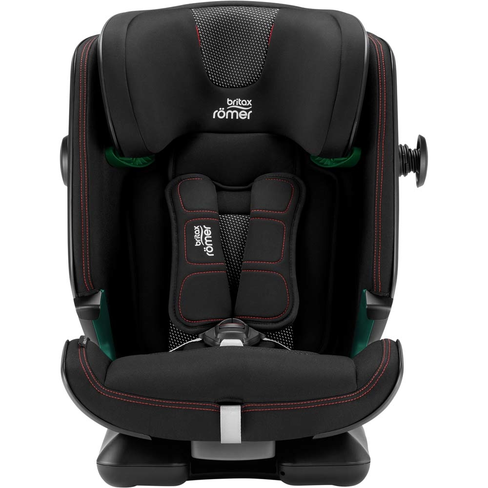 Britax Romer ADVANSAFIX i-SIZE - fotelik samochodowy przodem do kierunku jazdy (15m - 12lat / 76 - 150cm) • Cool Flow - Black 