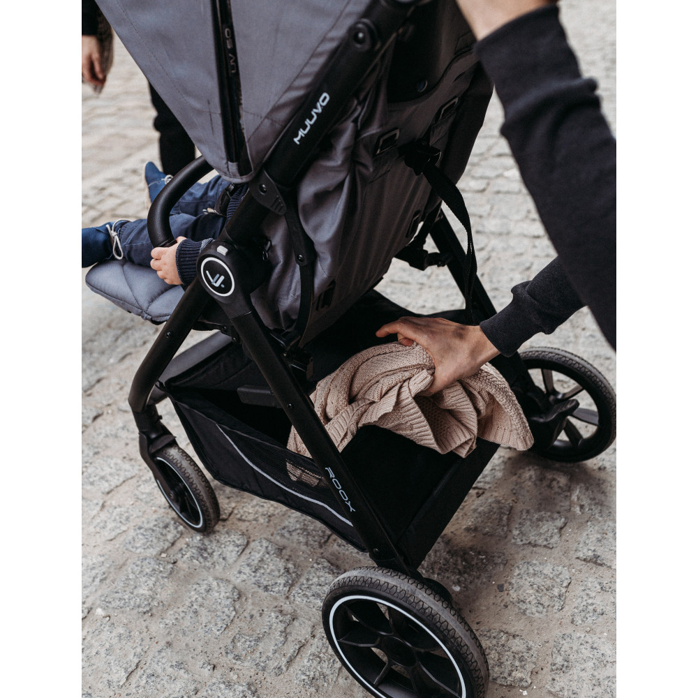 Muuvo Roox - wózek spacerowy / spacerówka na każdy teren • Misty Grey