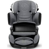 Kiddy Guardianfix 3 - fotelik samochodowy przodem do kierunku jazdy (9mc  - 12lat / 80 - 145cm) • Grey Melange