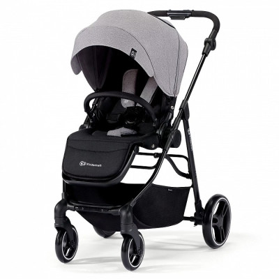 Kinderkraft Vesto - wózek spacerowy / spacerówka na każdy teren • Grey