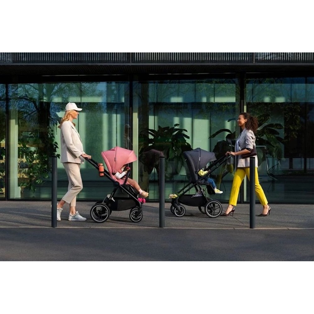 Kinderkraft Nea - wózek wielofunkcyjny 2w1 • Platinium Grey
