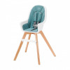 Kinderkraft Tixi - krzesełko do karmienia 2w1 • Turquoise