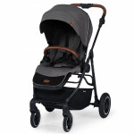 Kinderkraft All Road - wózek spacerowy / spacerówka na każdy teren • Ash Grey