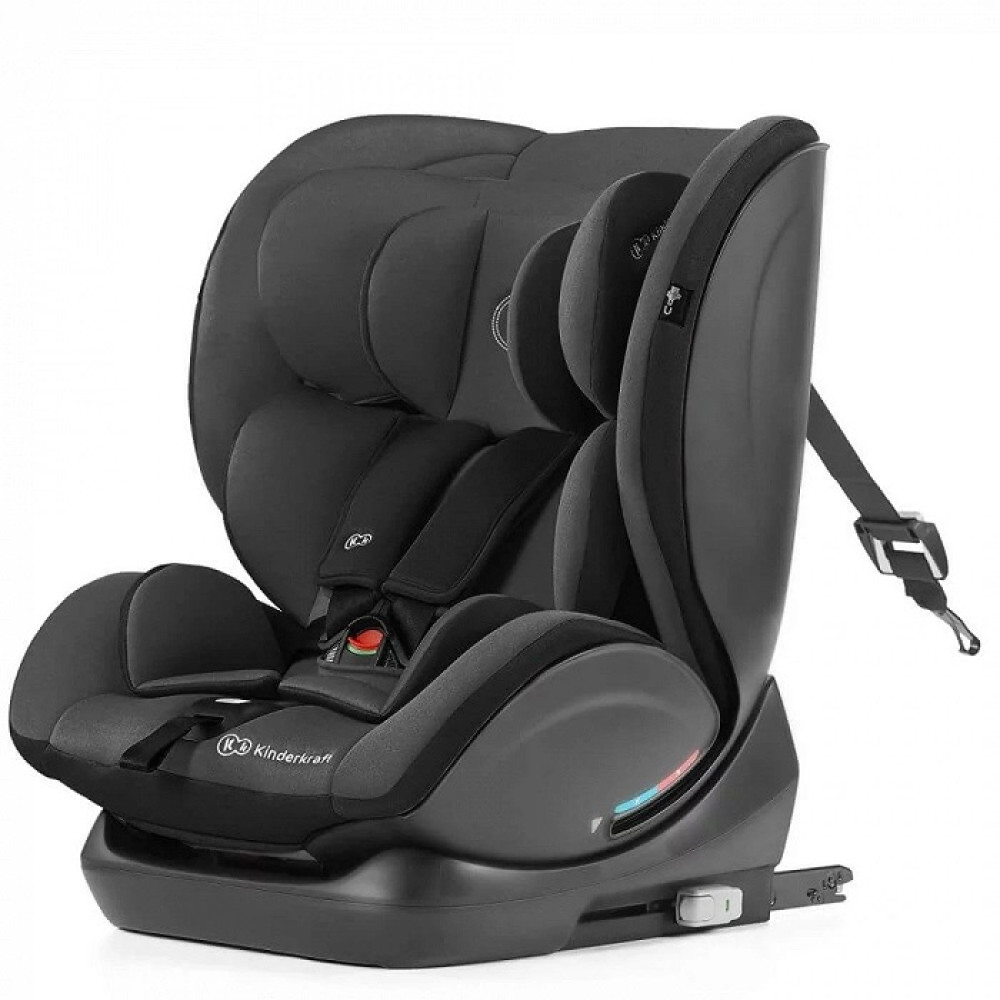 Kinderkraft Myway - fotelik samochodowy RWF (0 - 12lat / 0 - 36kg) • Black