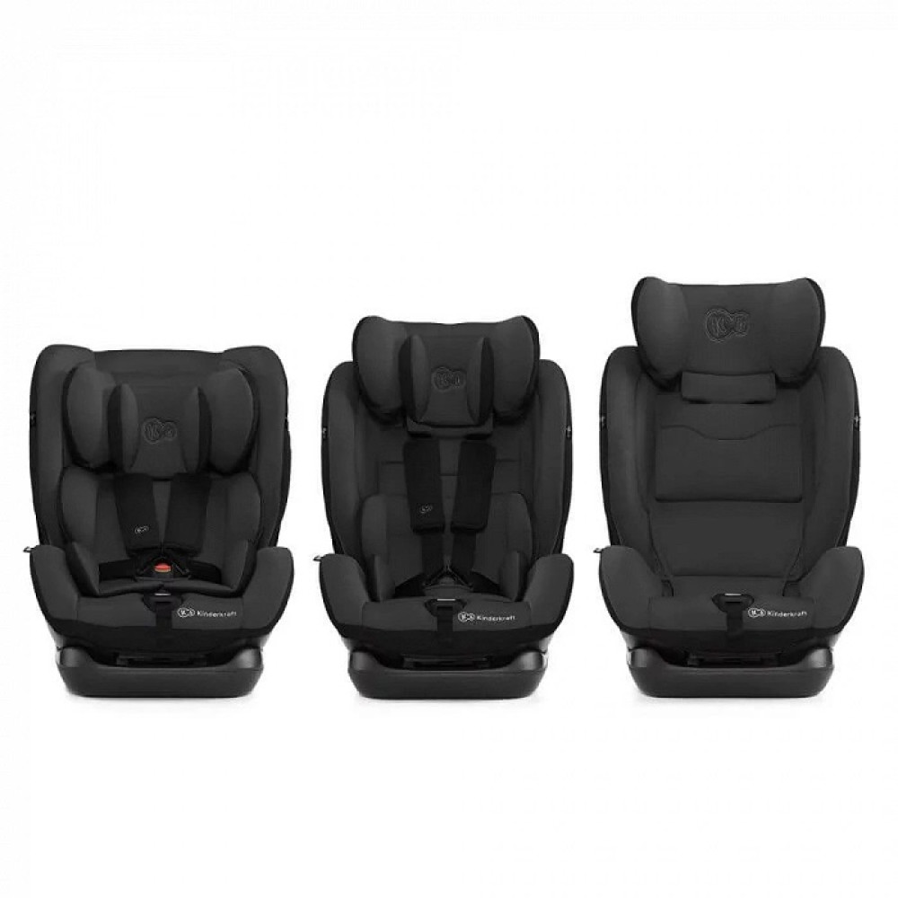 Kinderkraft Myway - fotelik samochodowy RWF (0 - 12lat / 0 - 36kg) • Black Kinderkraft Myway - fotelik samochodowy RWF (0 - 12lat / 0 - 36kg) • Black