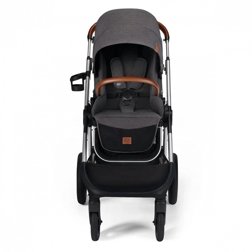 Kinderkraft Everyday Dark grey silver frame дитяча коляска