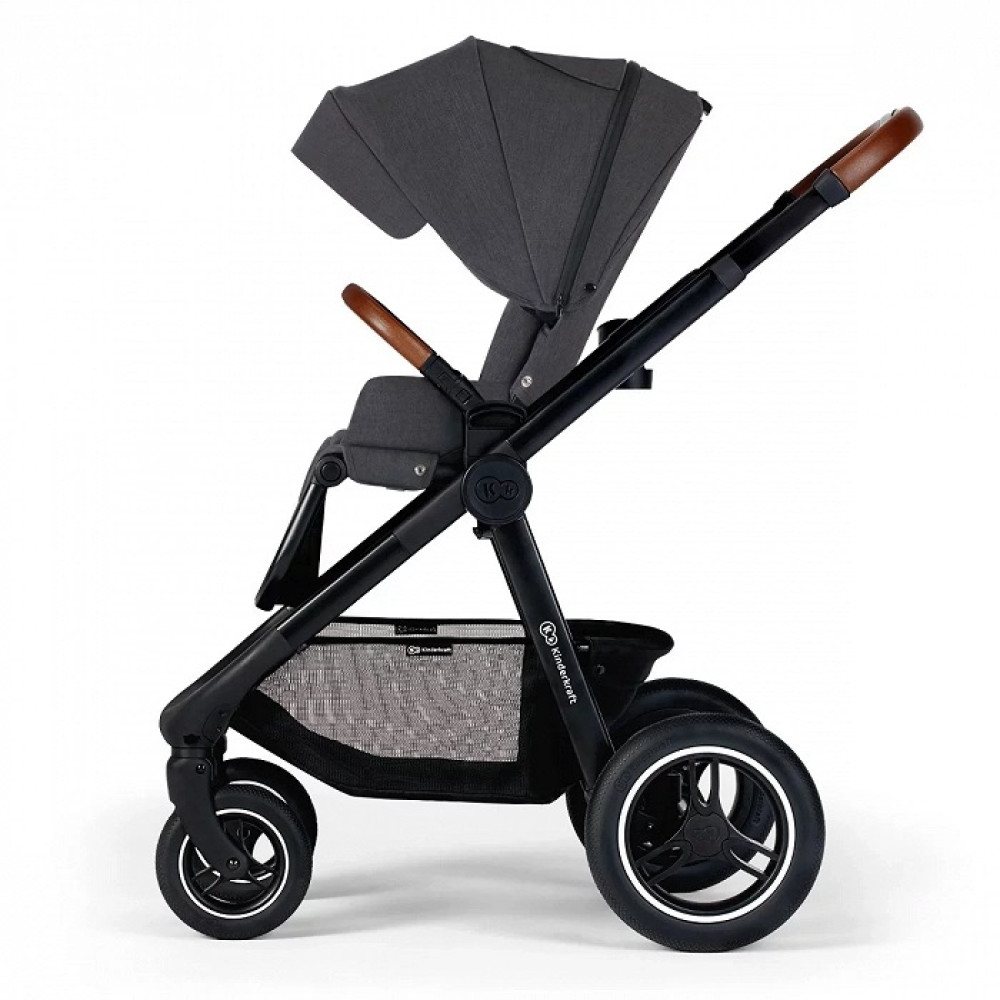Kinderkraft Everyday Dark grey black frame дитяча коляска