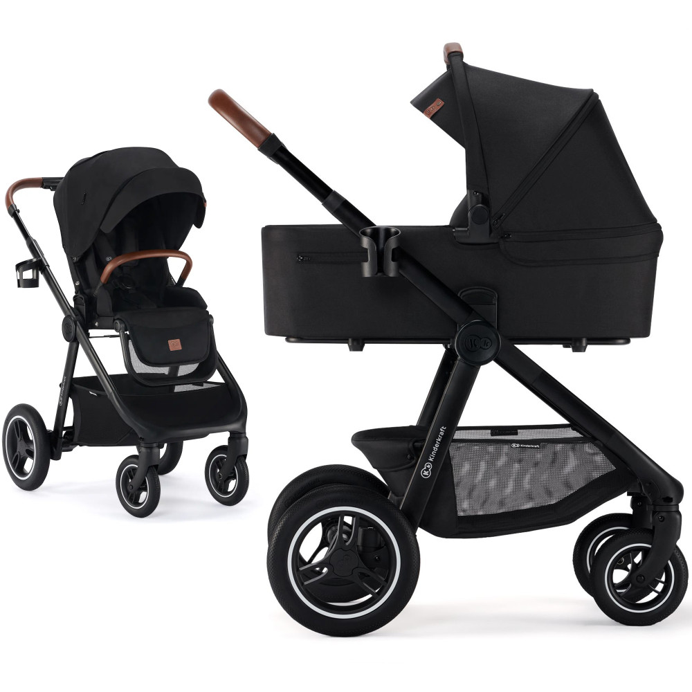 Kinderkraft Everyday Black дитяча коляска
