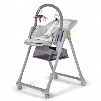 Kinderkraft Lastree - krzesełko do karmienia • Grey