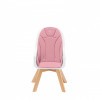 Kinderkraft Tixi Pink стільчик для годування 2 в 1