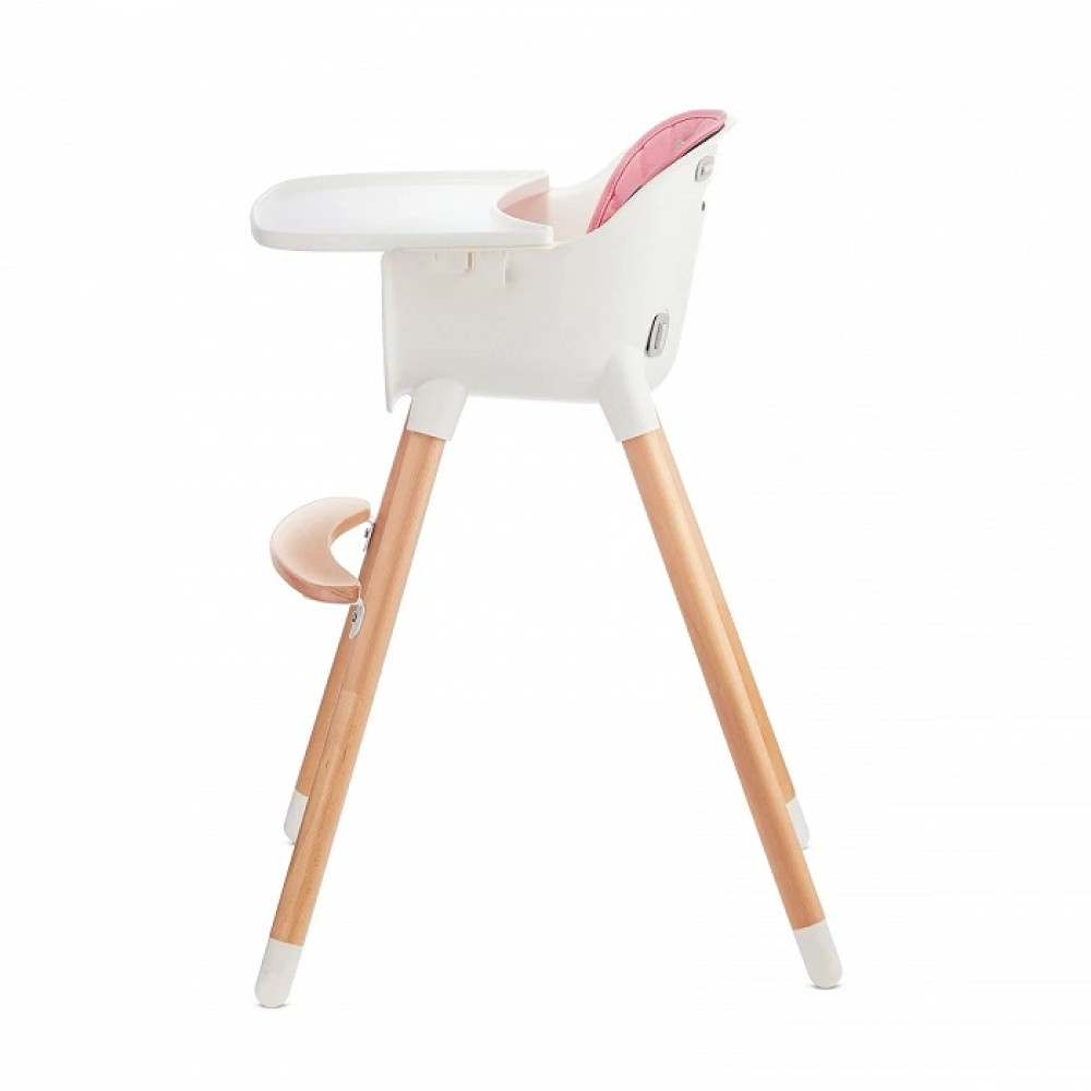 Kinderkraft Sienna Pink стільчик для годування 2 в 1