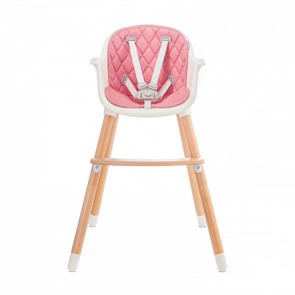 Kinderkraft Sienna Pink стільчик для годування 2 в 1