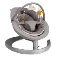 Nuna Leaf Grow - leżaczek z pałąkiem • Quartz