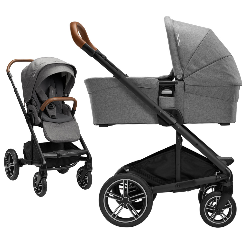 Nuna Mixx Next - wózek wielofunkcyjny 2w1 / terenowy wózek 2w1 • Granite