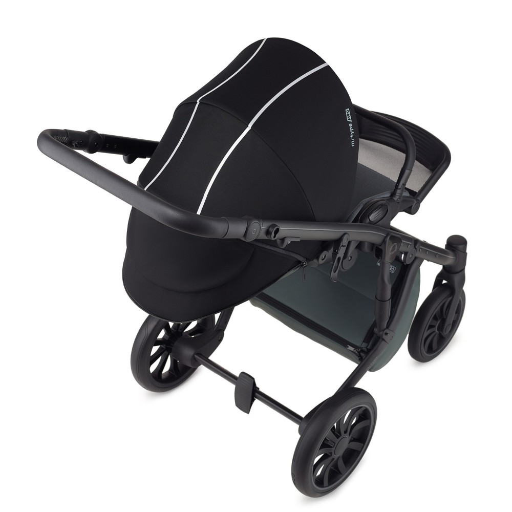 Anex m/type PRO - wózek wielofunkcyjny 2w1, termo gondola EPP • Casual Green