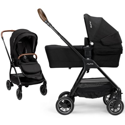 Nuna Triv - wózek wielofunkcyjny 2w1 / lekki wózek 2w1 • Caviar New