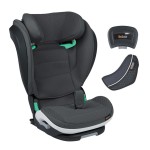 BeSafe iZi Flex FIX i-Size - fotelik samochodowy przodem do kierunku jazdy (100 - 150cm / 3,5 - 12lat) • Antracyt Mesh