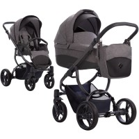 Bebetto Holland - wózek wielofunkcyjny 2w1 • 01/GRF