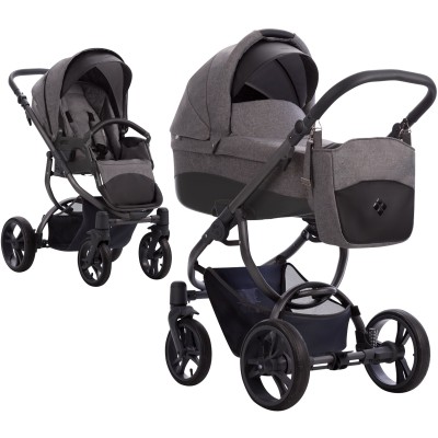 Bebetto Holland - wózek wielofunkcyjny 2w1 • 01/GRF