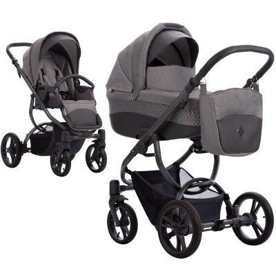 Bebetto Holland - wózek wielofunkcyjny 2w1 • 06/GRF