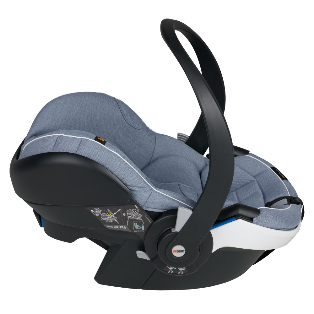 BeSafe iZi Go Modular X1 i-Size Niebieski Melange автокрісло для немовлят
