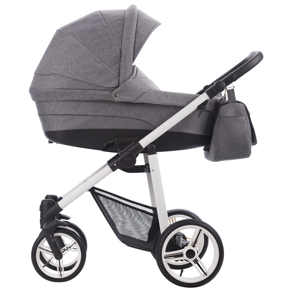 Bebetto Vulcano V09 біла рама дитяча коляска