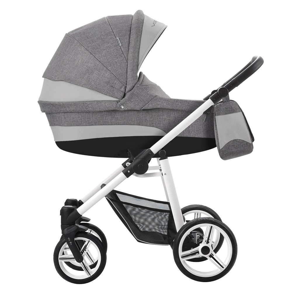 Bebetto Vulcano V03 біла рама дитяча коляска