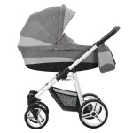 Bebetto Vulcano - wózek wielofunkcyjny 2w1 • V02/BIA