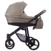 Bebetto Vulcano V10 чорна рама дитяча коляска