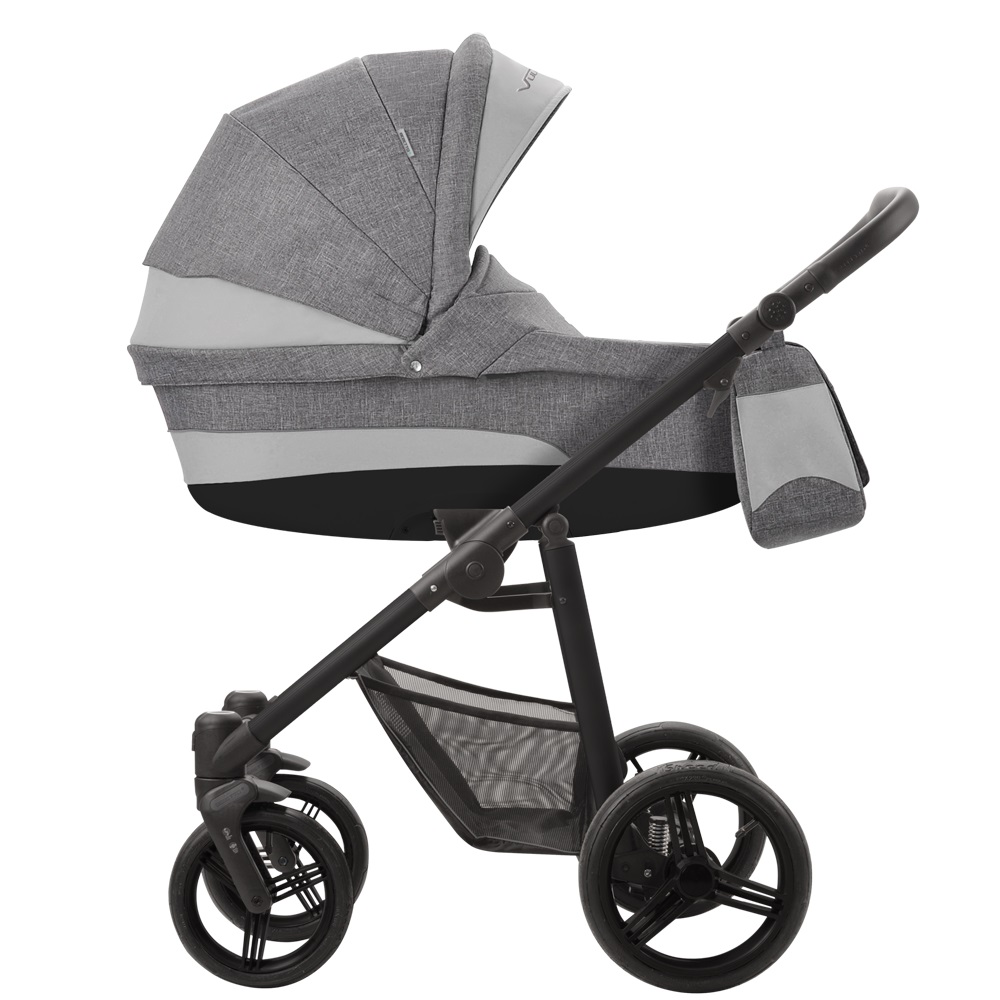 Bebetto Vulcano V03 чорна рама дитяча коляска