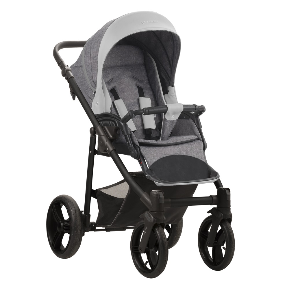 Bebetto Vulcano V03 чорна рама дитяча коляска