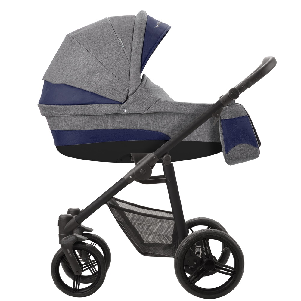 Bebetto Vulcano V06 чорна рама дитяча коляска