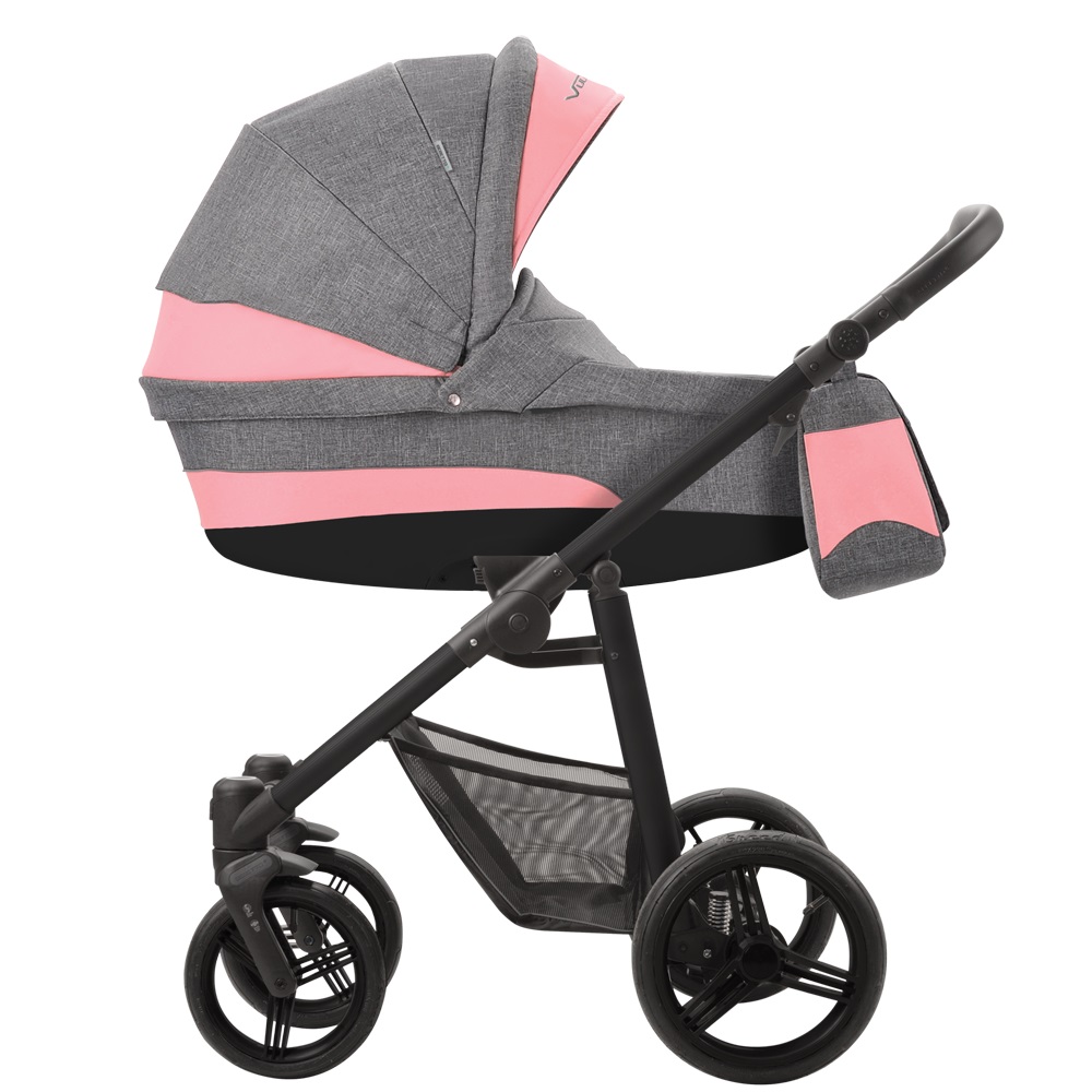 Bebetto Vulcano V07 чорна рама дитяча коляска