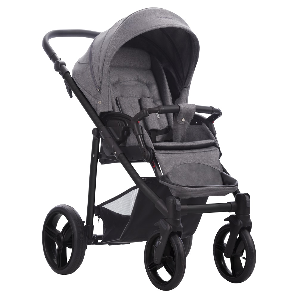 Bebetto Vulcano V09 чорна рама дитяча коляска