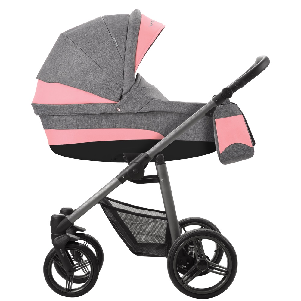 Bebetto Vulcano V07 графітова рама дитяча коляска