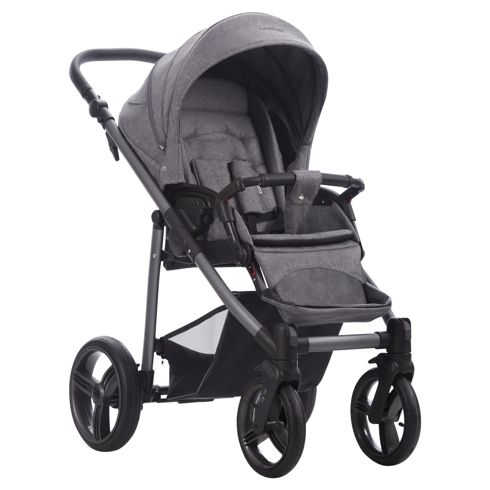 Bebetto Vulcano V09 графітова рама дитяча коляска