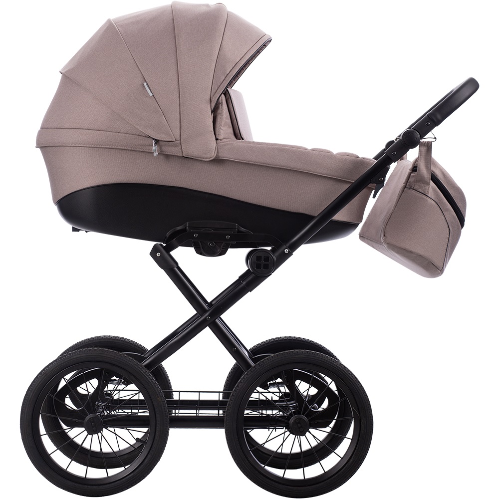 Bebetto Erness 09 чорна рама дитяча коляска